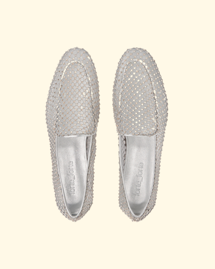 PREORDER Strass Mesh Loafer | Ciottolo