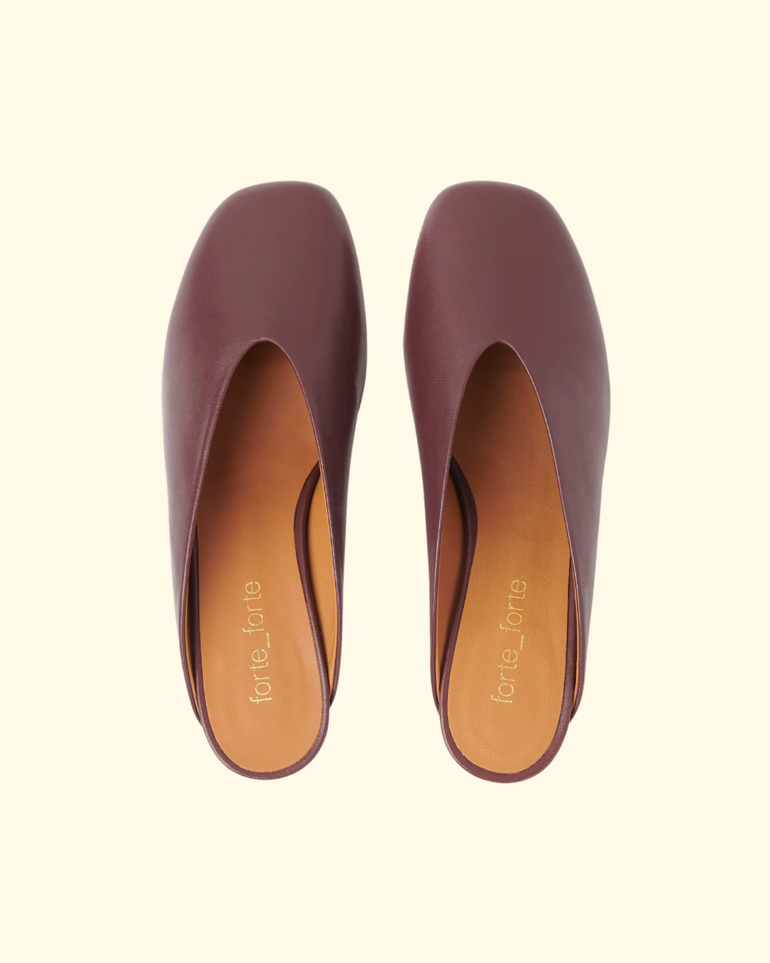 PREORDER Metal Heel Leather Sabot | Alba