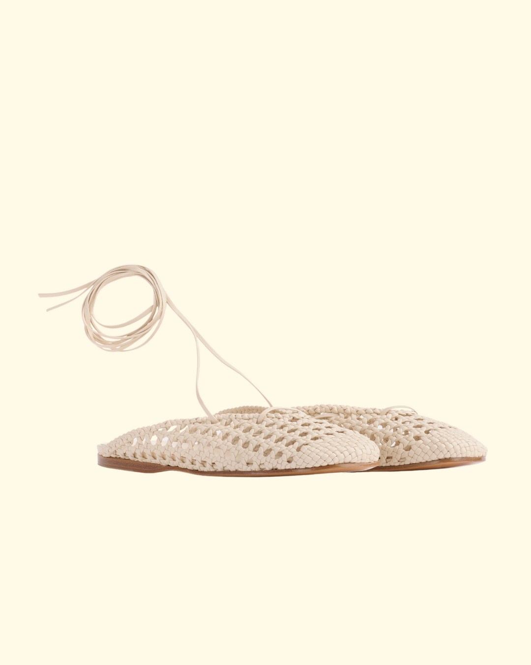 PREORDER Hand Braided Sabot | Ivory