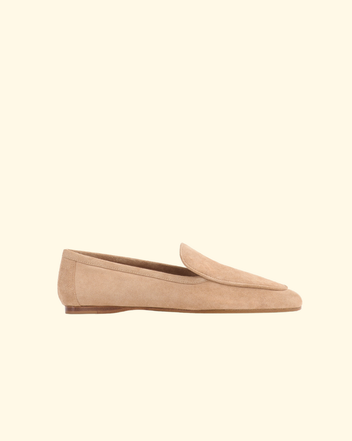 PREORDER Suede Loafer | Sand
