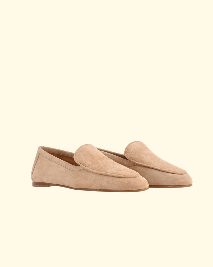 PREORDER Suede Loafer | Sand
