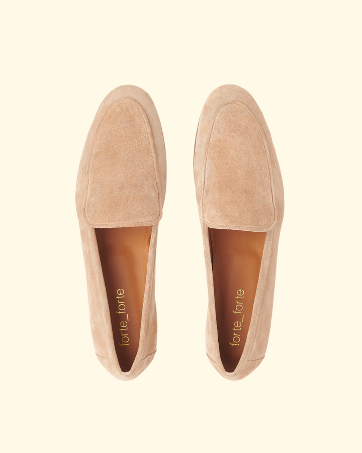 PREORDER Suede Loafer | Sand