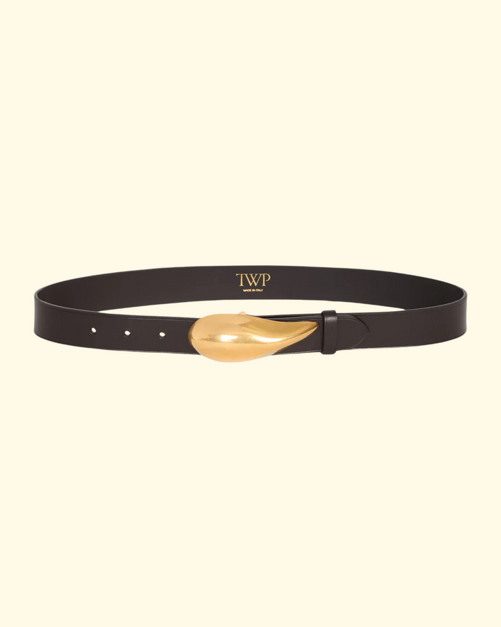 Medium Belt w Molded Mussel Buckle | Dakota