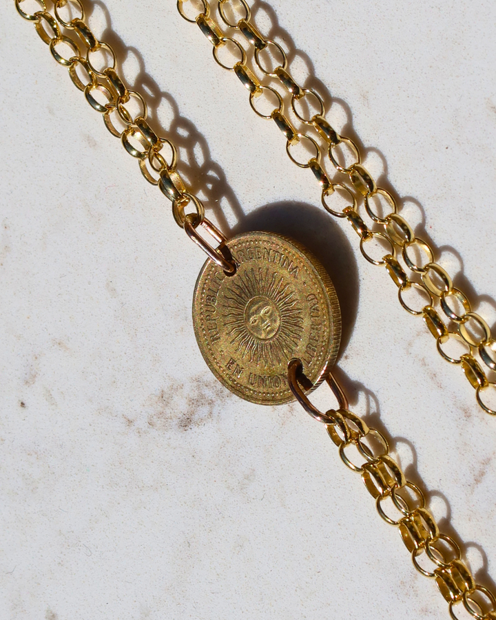 Brazil 1937 & Argentina 1972 | 19" Gold Filled