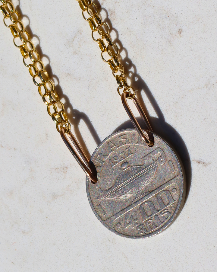 Brazil 1937 & Argentina 1972 | 19" Gold Filled