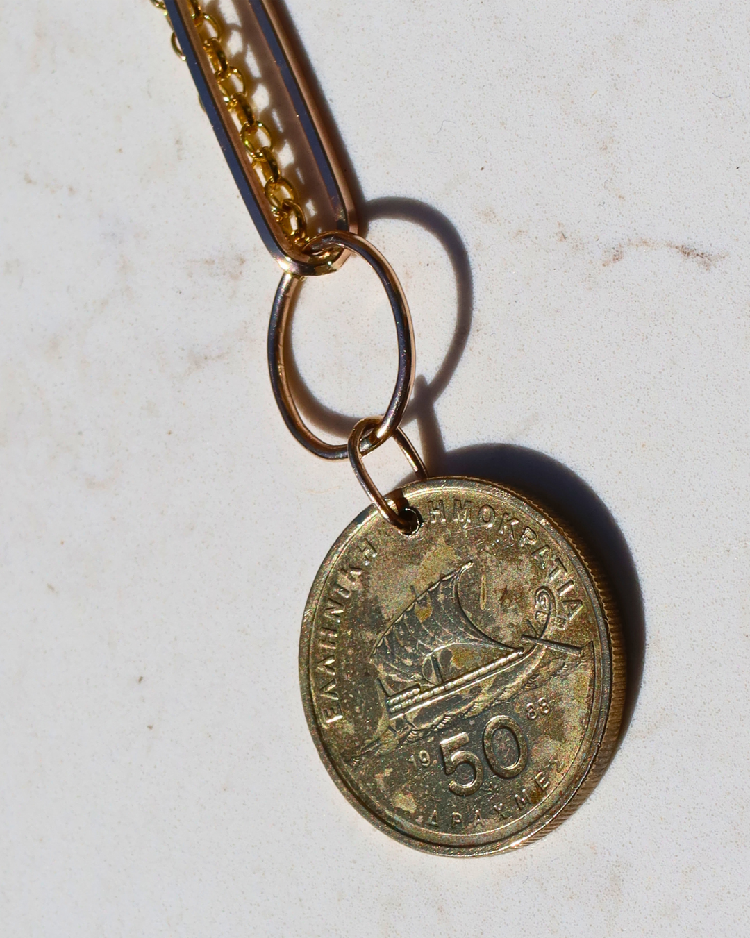 Greece 1988 | 24" Gold Filled