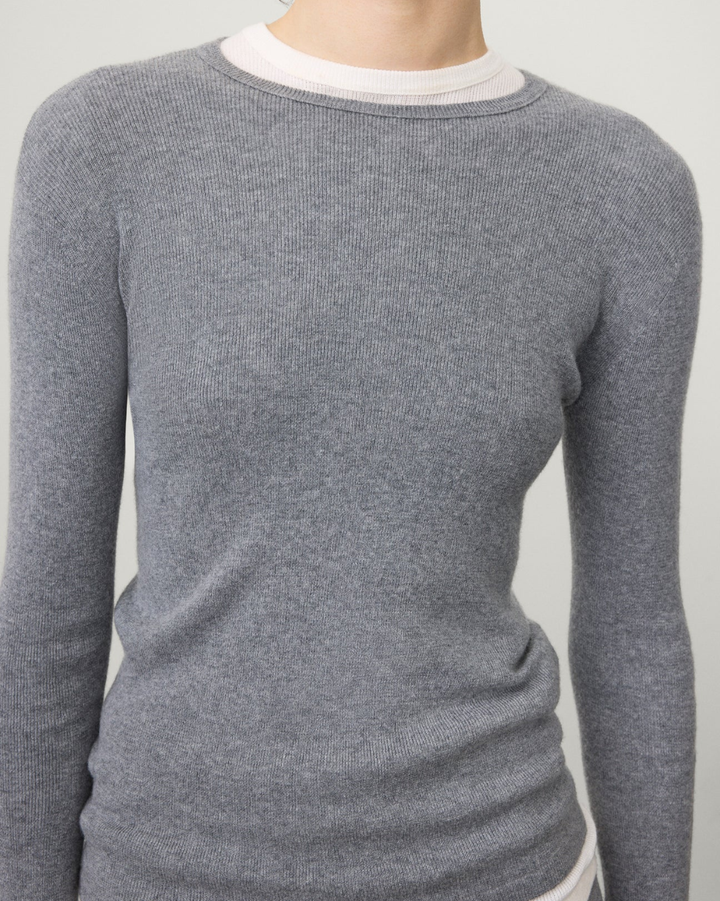 Vivian L/S T-Shirt | Deep Cloud