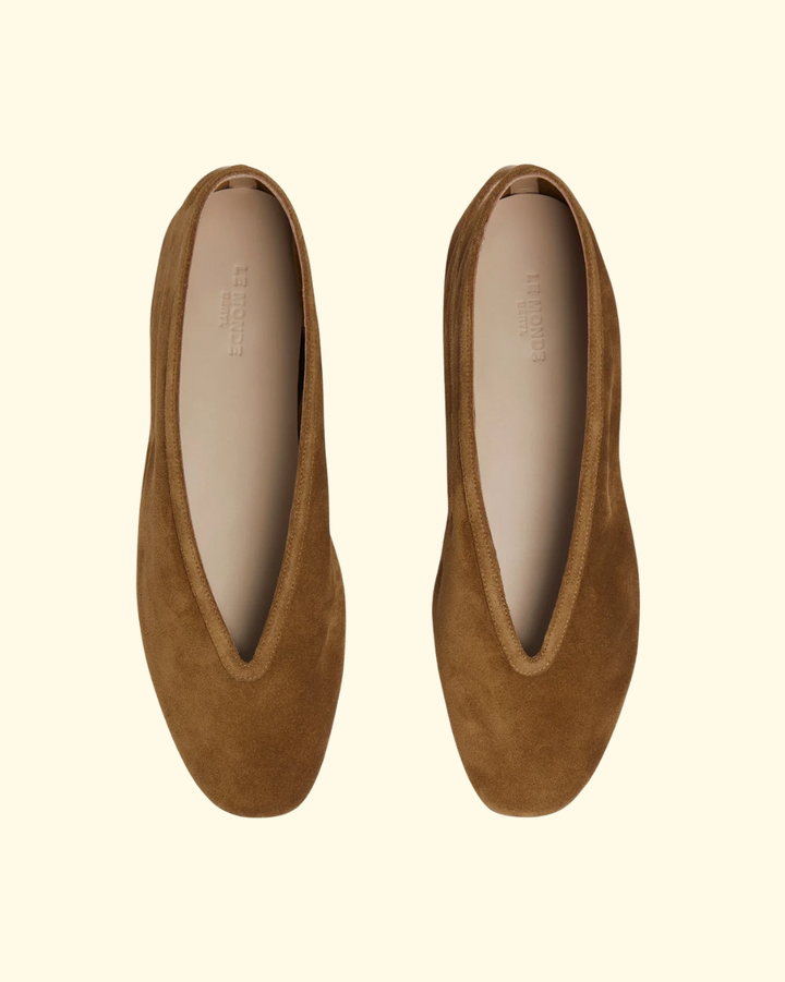 Luna Slipper | Taupe Suede