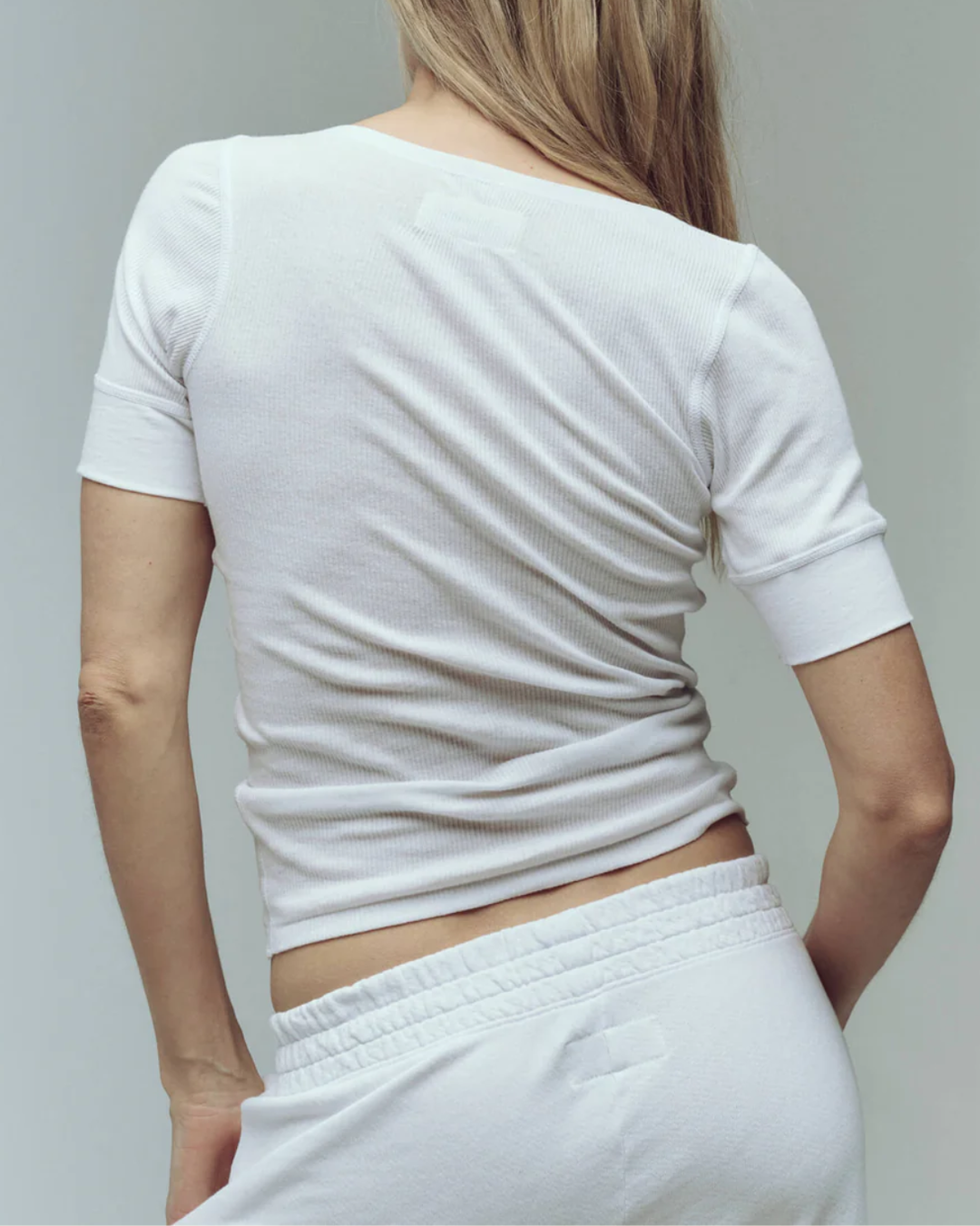 The Baby Rib Ballet Tee | True White