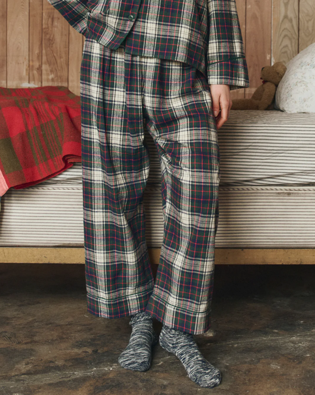 The Flannel Easy Sleep Pant | Pine Lodge Plaid