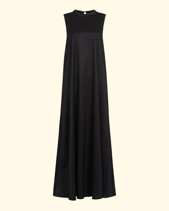 Capitol w/ Crystal Collar | Black