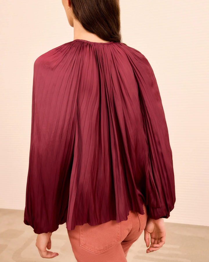Electra Blouse | Claret