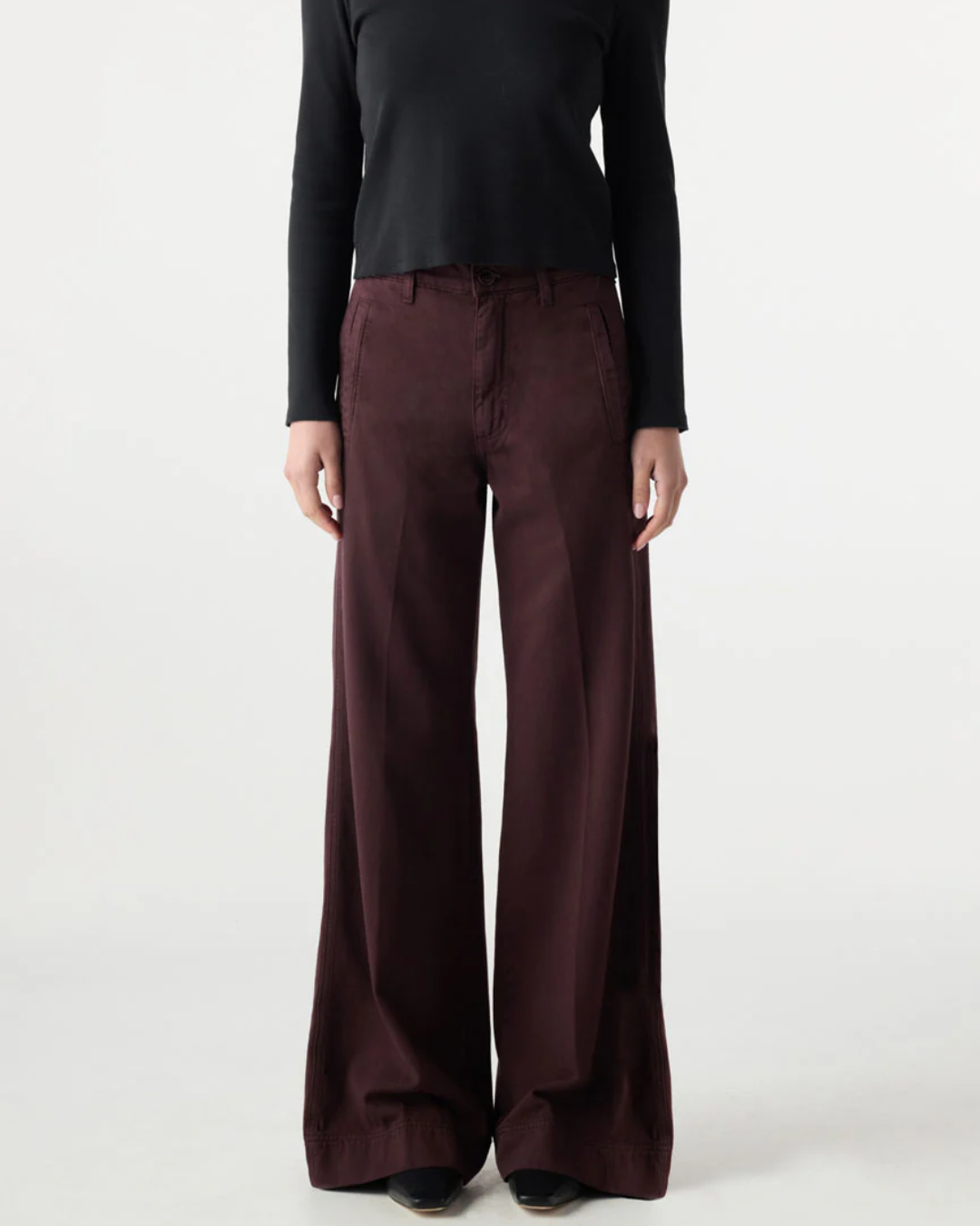 Frida Trouser | Aubergine