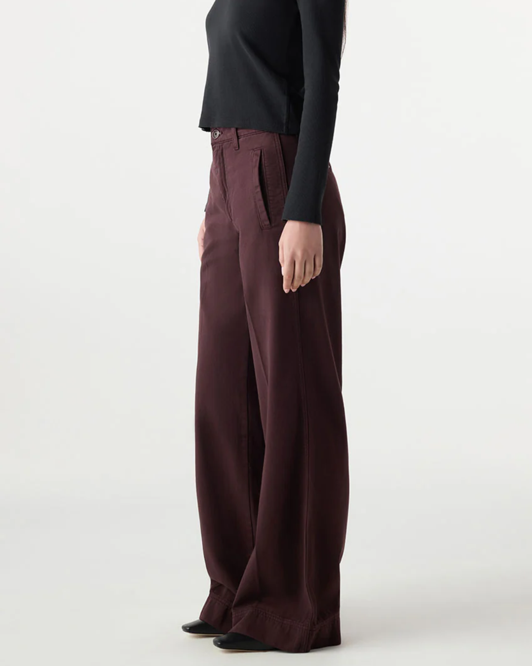 Frida Trouser | Aubergine