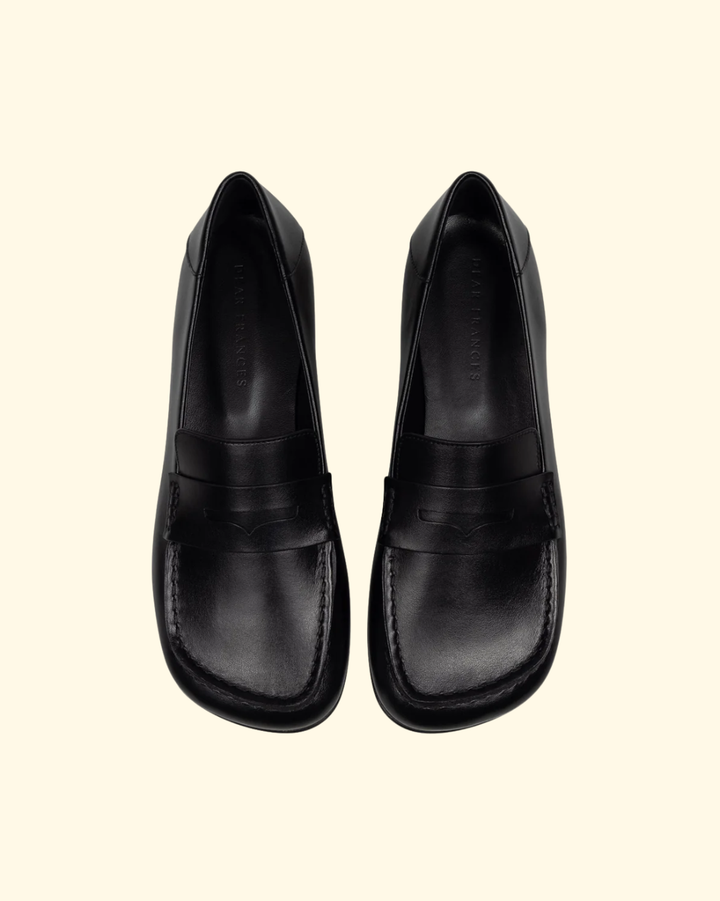 Drew Loafer w/ Penny Strap | Black