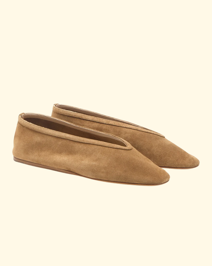Luna Slipper | Taupe Suede