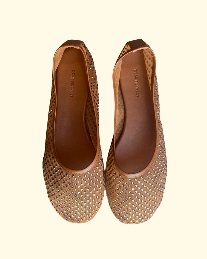 Balla Mesh Crystals | Cognac