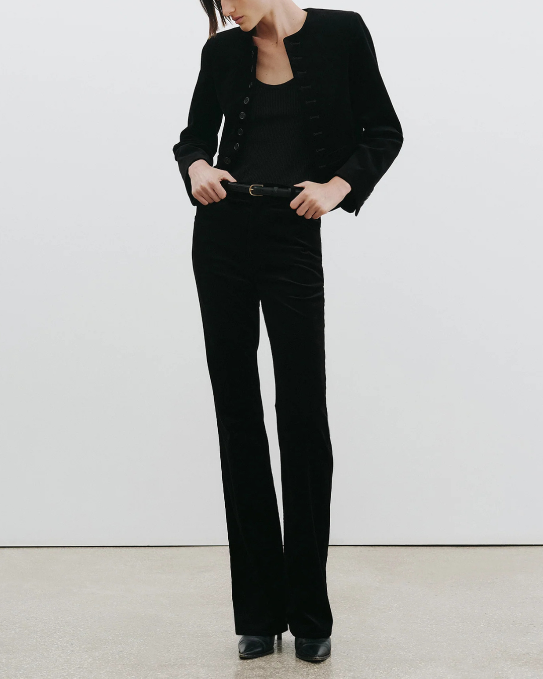 Patti Short Jacket | Black