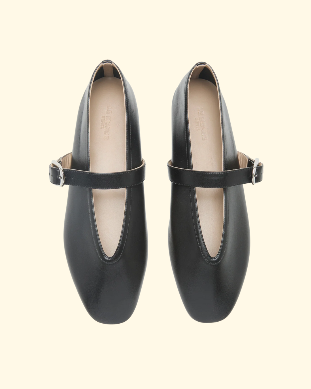 Stella Slipper | Black Leather
