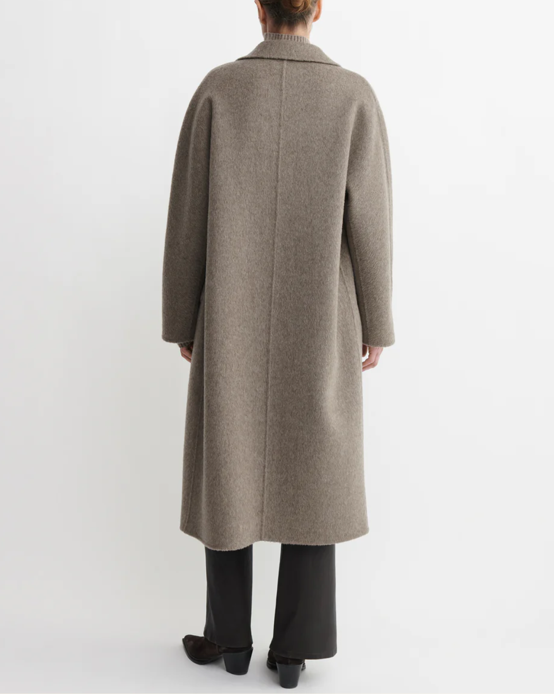 Marisa Wool Coat | Grey Taupe