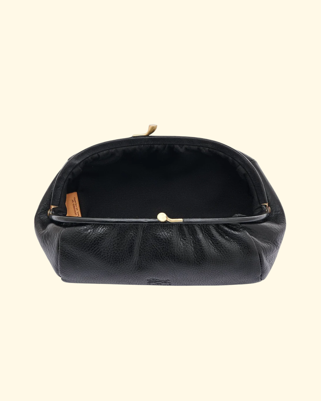 Leather Clutch | Black