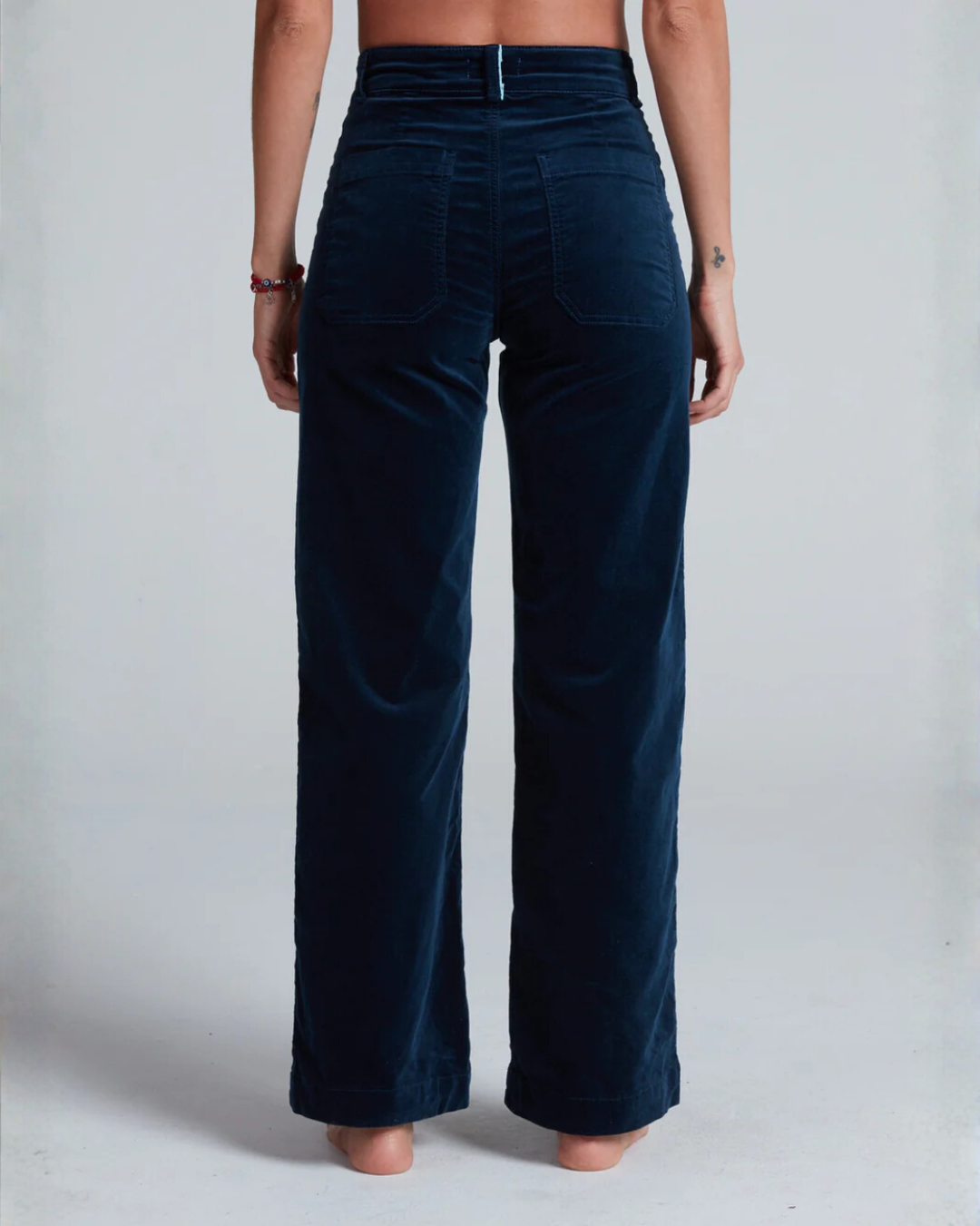 Sailor Velvet Pant | Navy