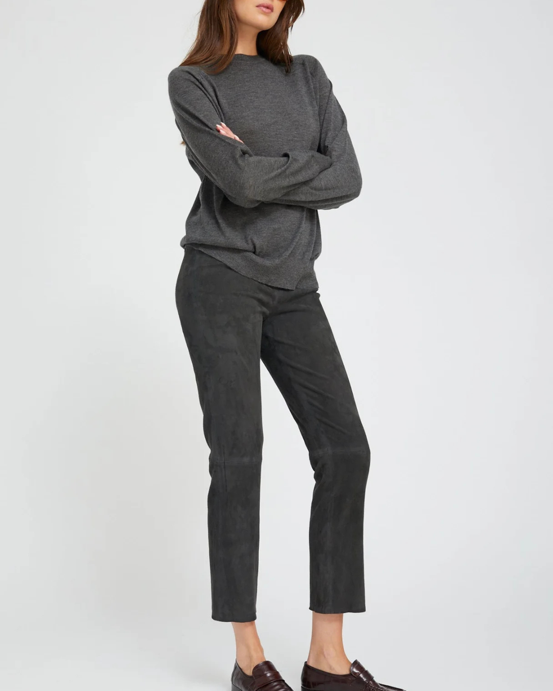 Boyfriend Sweater | Charcoal