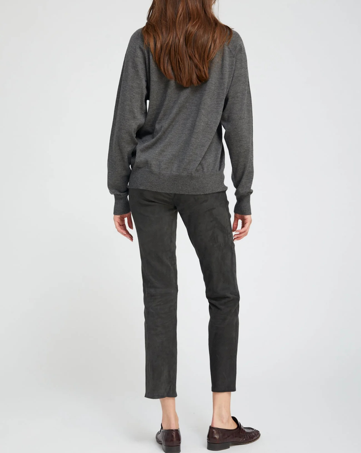 Boyfriend Sweater | Charcoal
