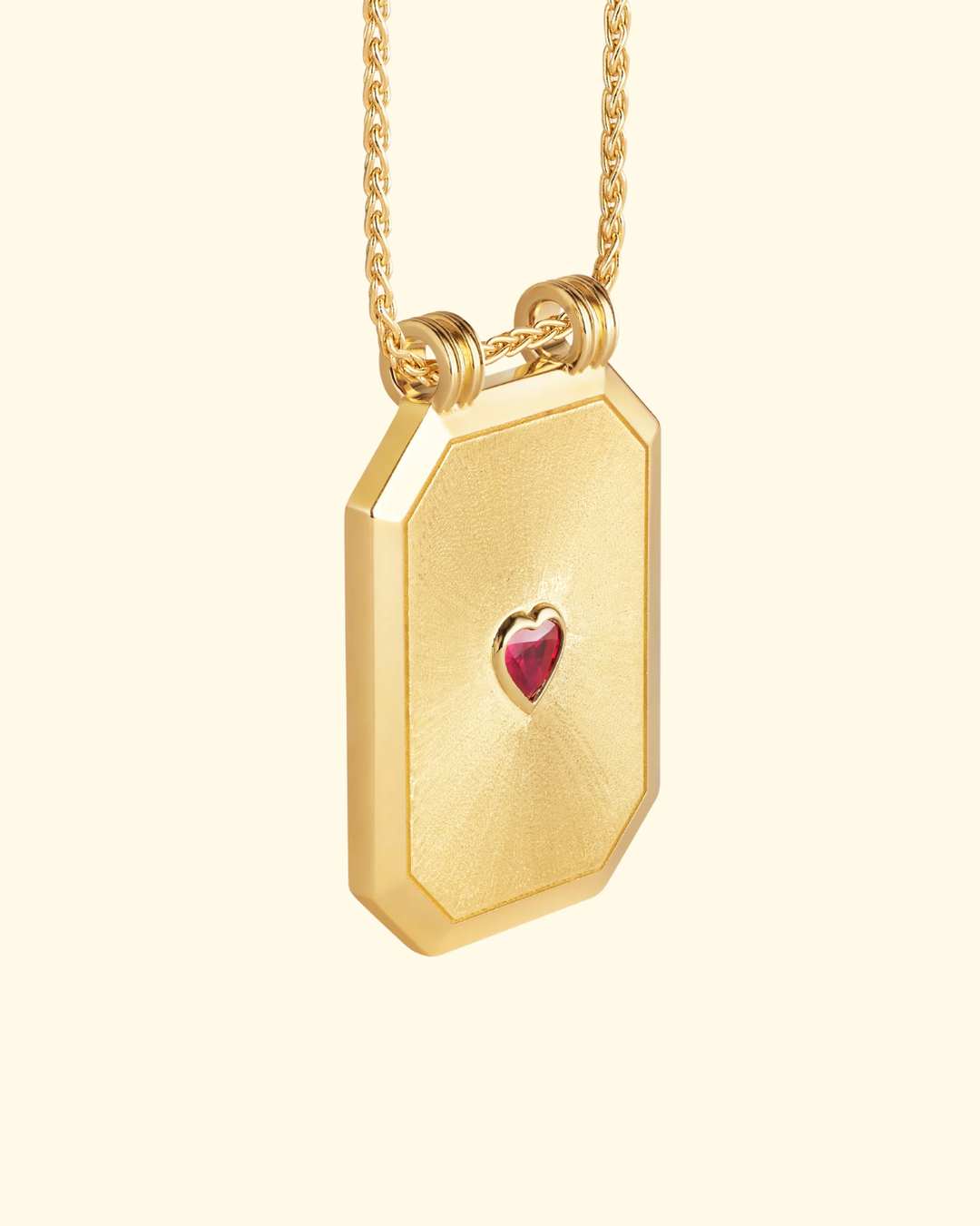 Love Scapular | 18k Yellow Gold