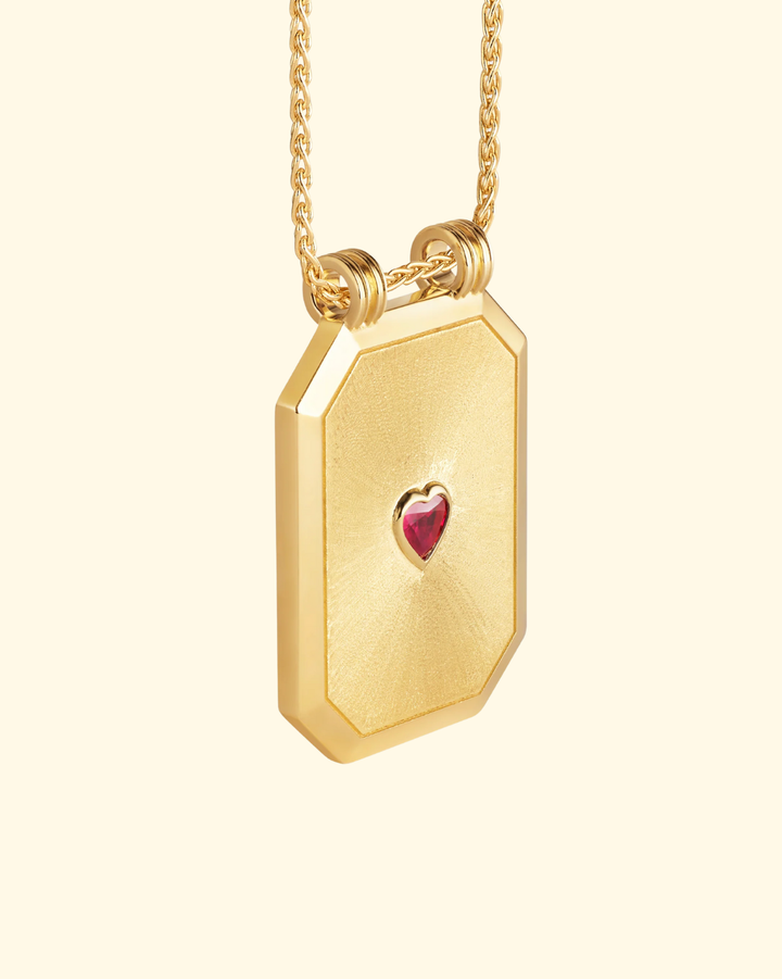 Love Scapular | 18k Yellow Gold