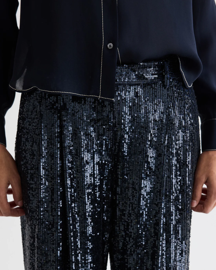 Sulli Pant | Midnight Sequin