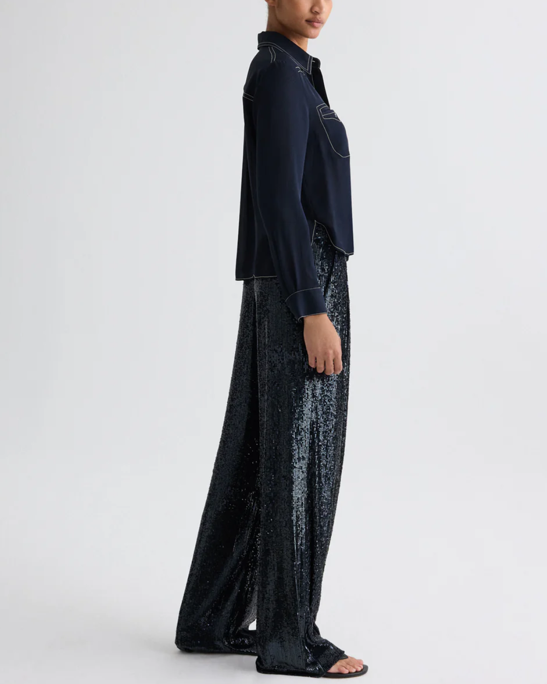Sulli Pant | Midnight Sequin