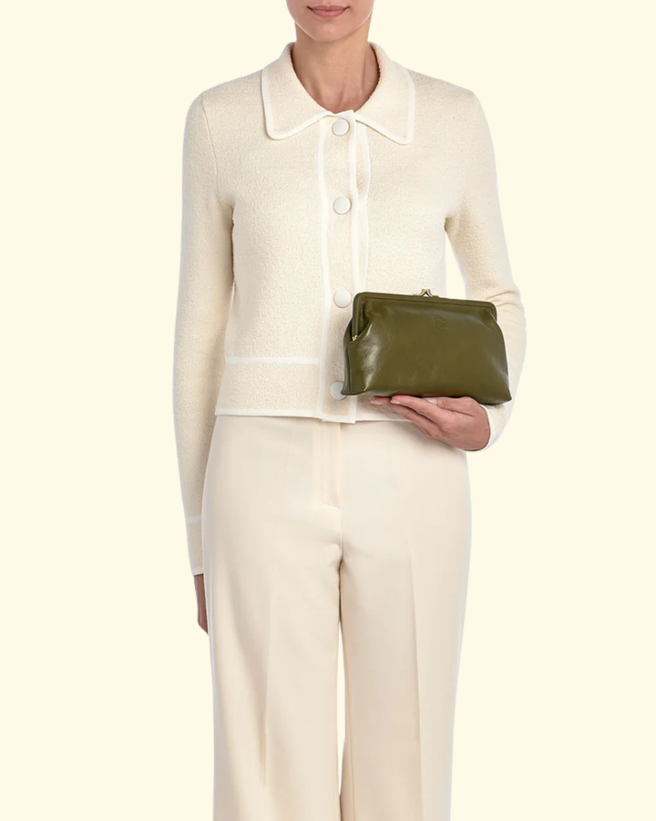 Classic Clutch | Verde Rugiada
