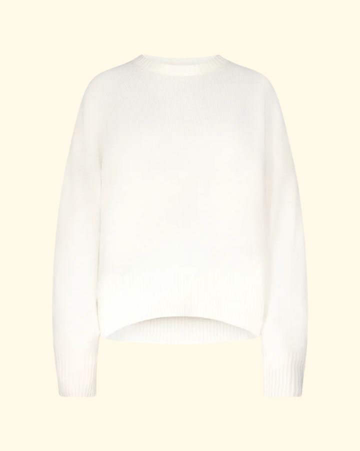 Anton Crewneck Sweater | Ivory