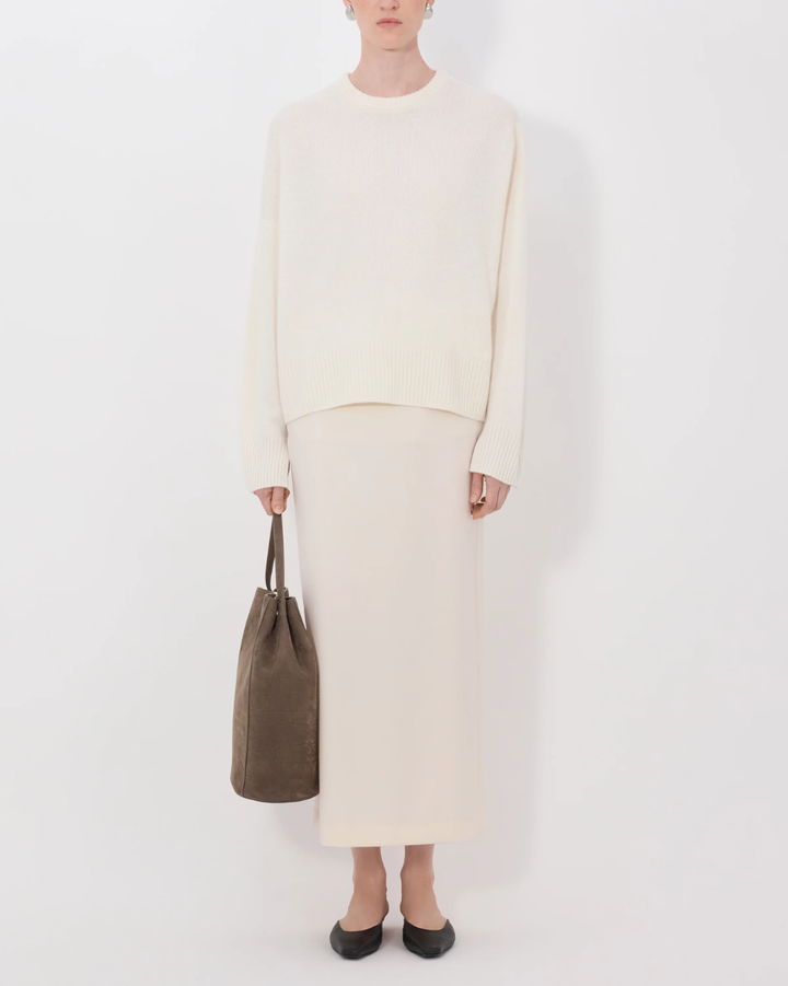 Anton Crewneck Sweater | Ivory