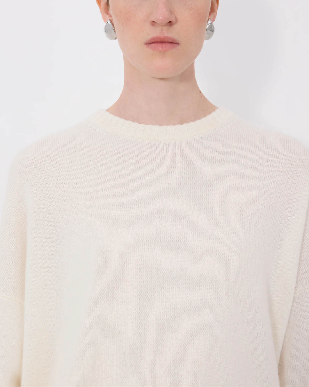 Anton Crewneck Sweater | Ivory