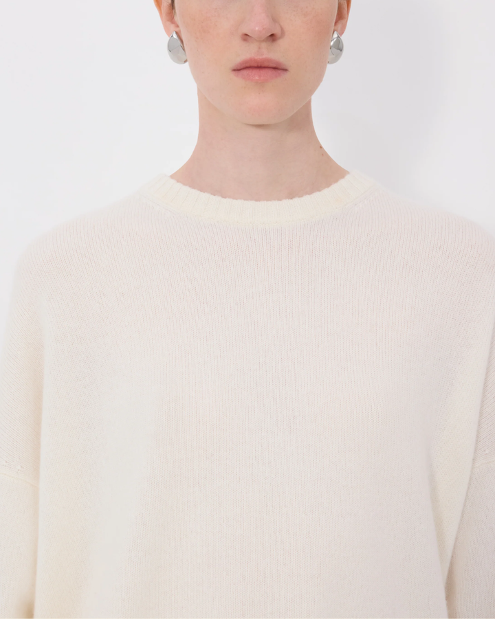 Anton Crewneck Sweater | Ivory