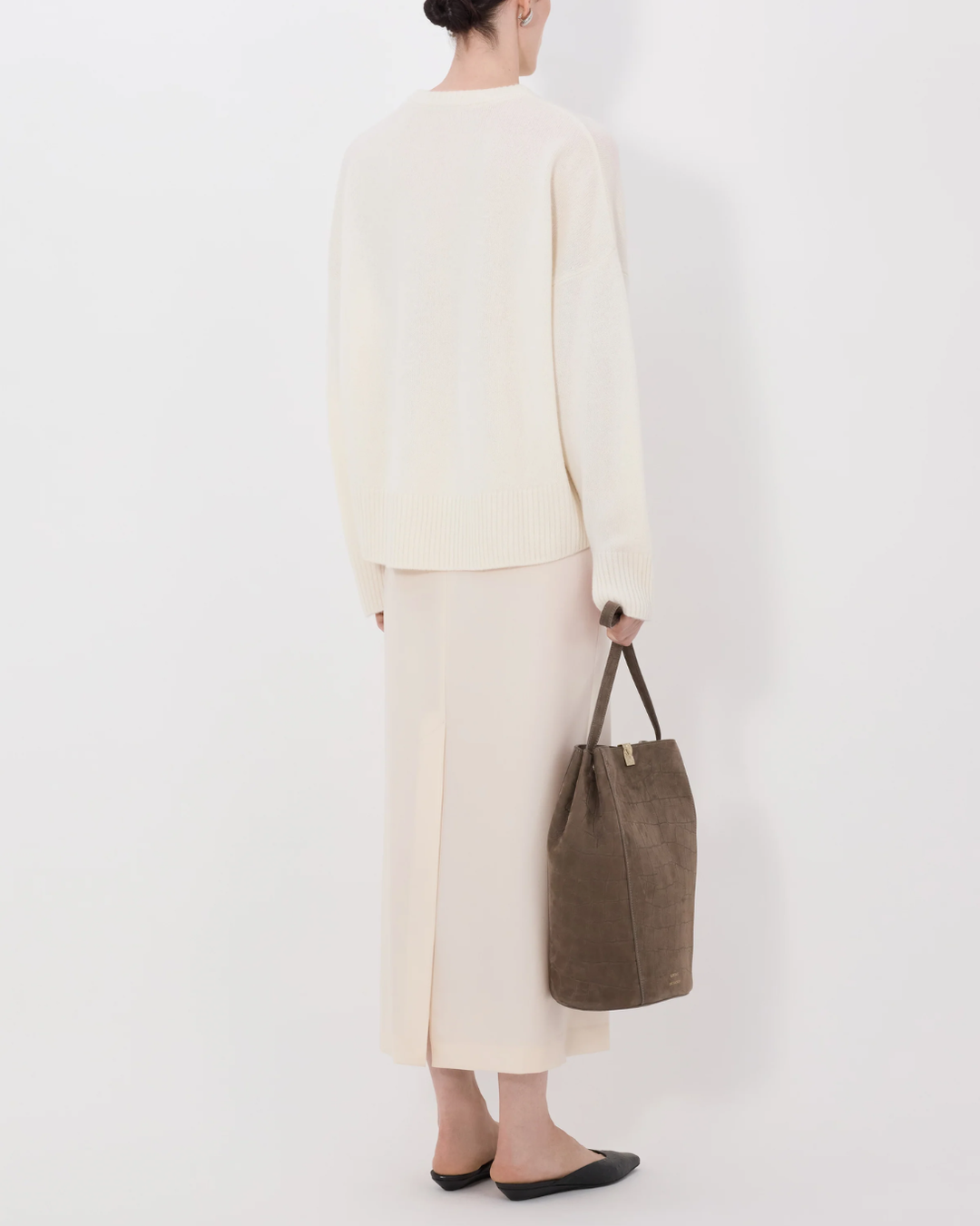 Anton Crewneck Sweater | Ivory