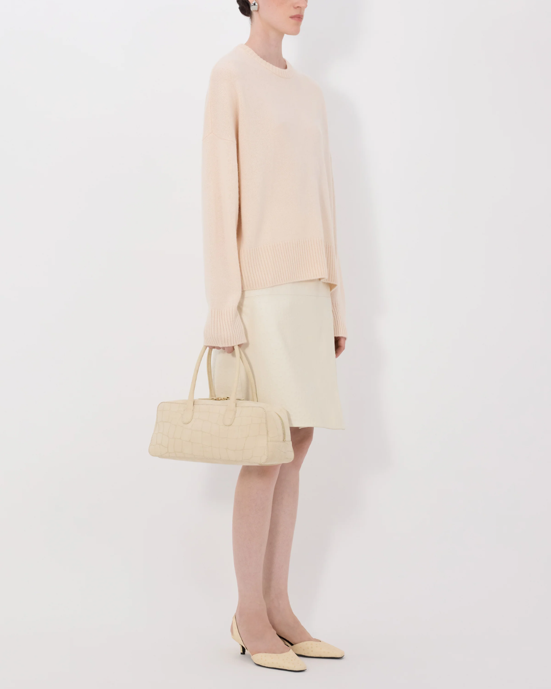 Anton Crewneck Sweater | Light Pink