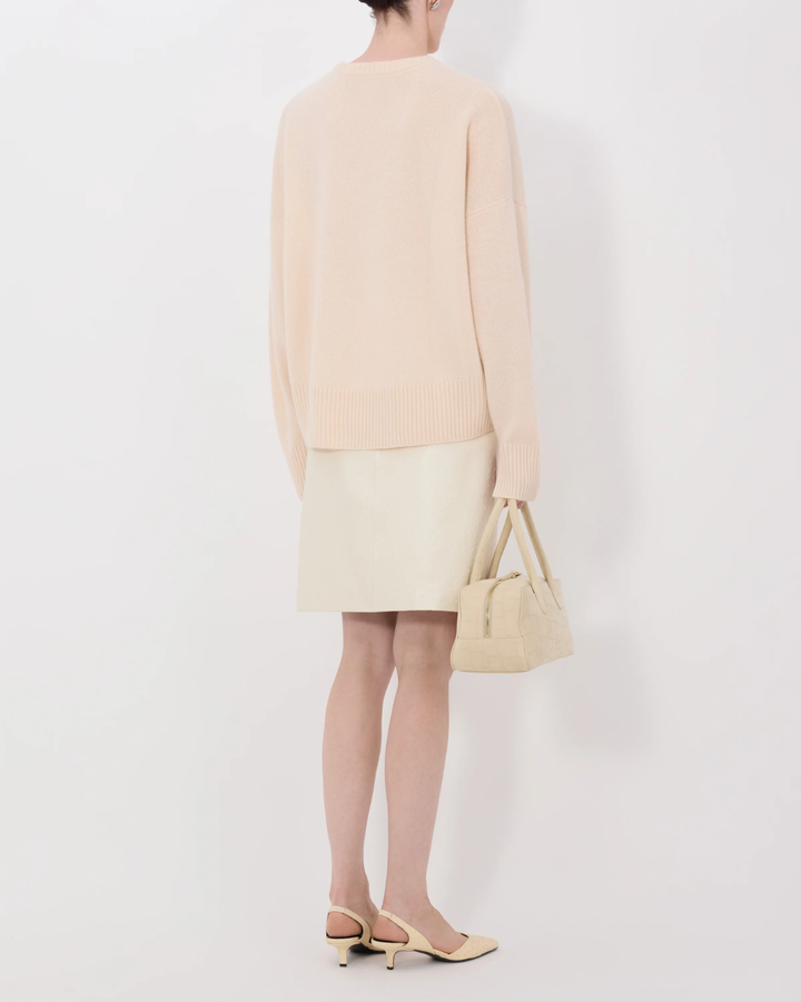 Anton Crewneck Sweater | Light Pink