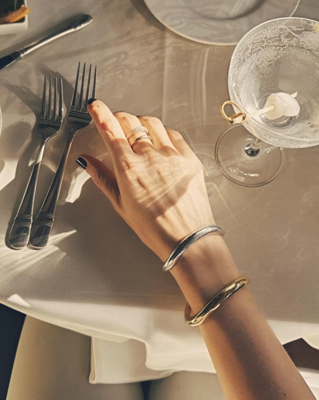 Wave Cuff | Sterling Silver