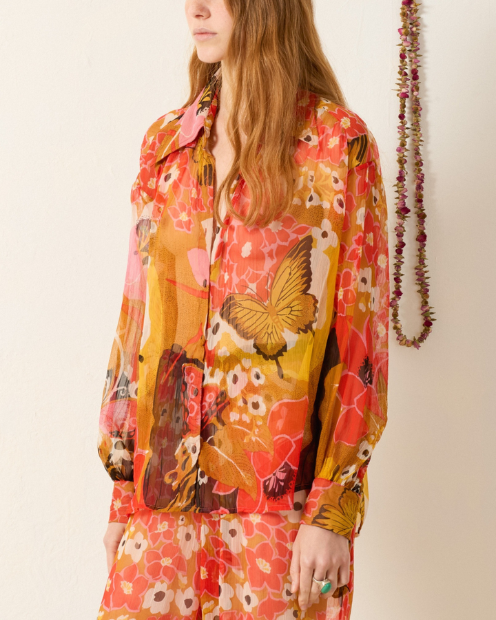Emery Marigold Meadow Shirt | Multi