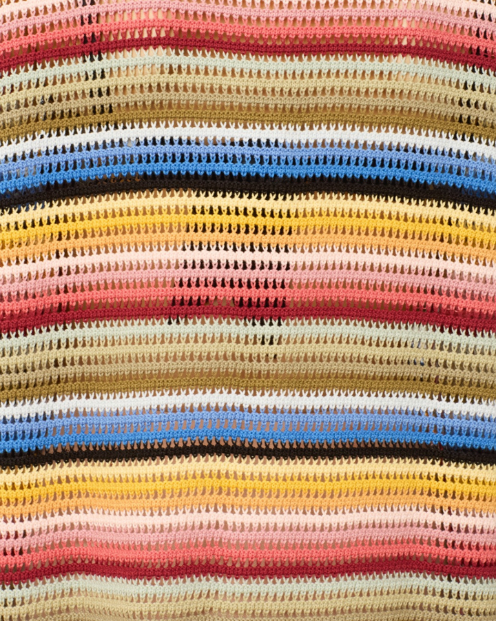 Emery Ombre Crochet Top | Multi