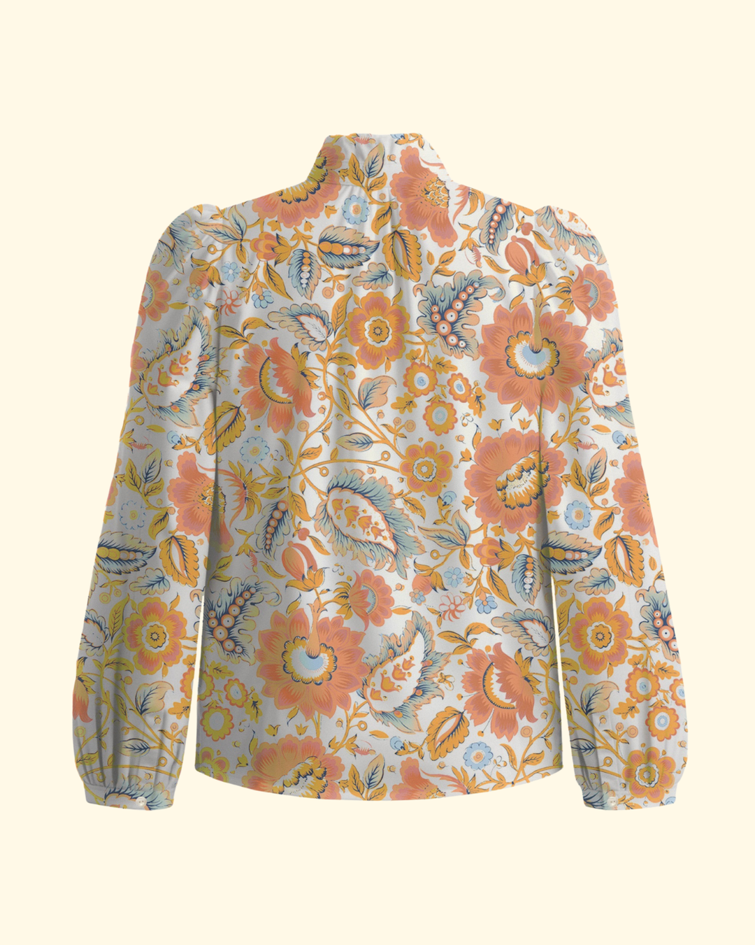 Annabel Topaz Flower Shirt | Off-White