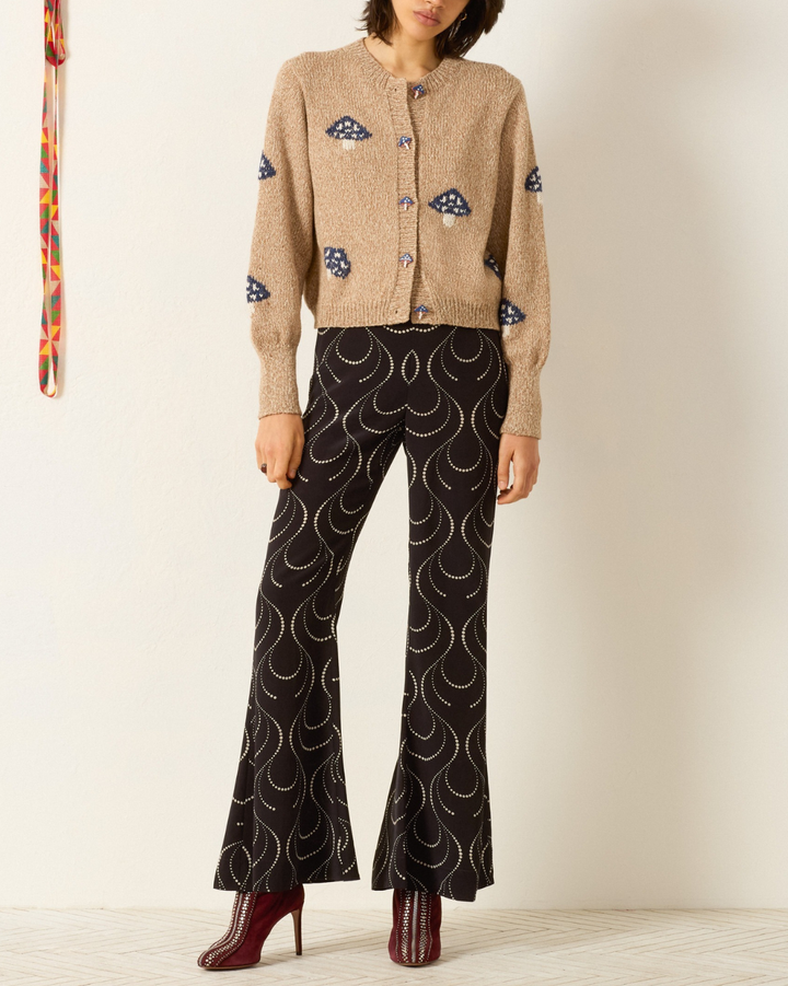 Sammi Champignon Knit Cardigan | Light Brown