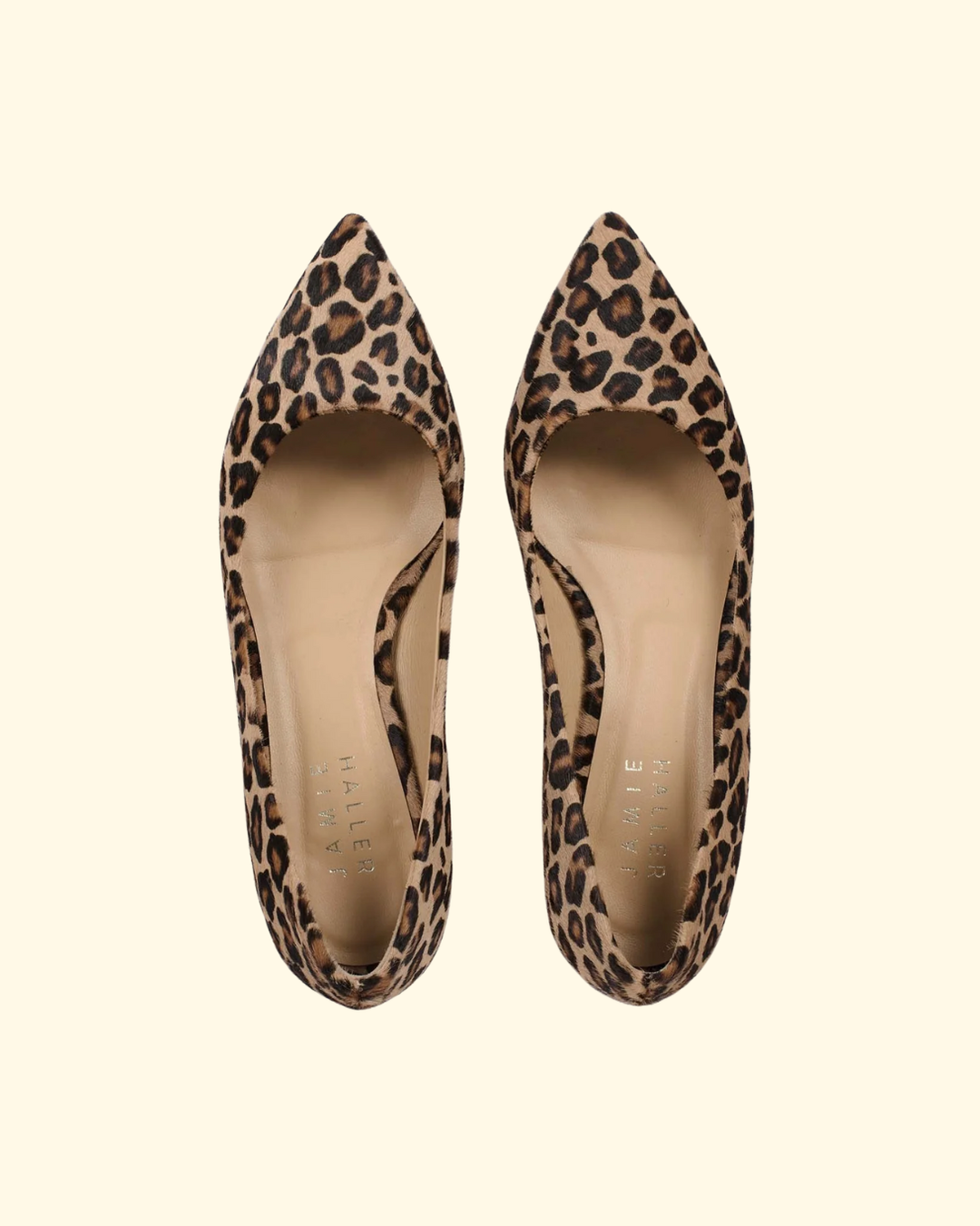 Kitty Point Heel | Leopard Ponyhair