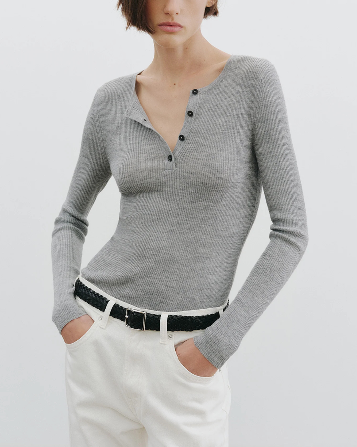 Klarise Sweater | Medium Grey