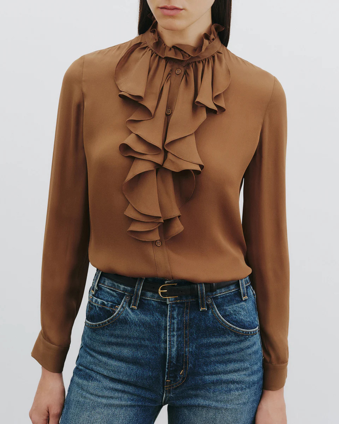 Lily Blouse | Cognac