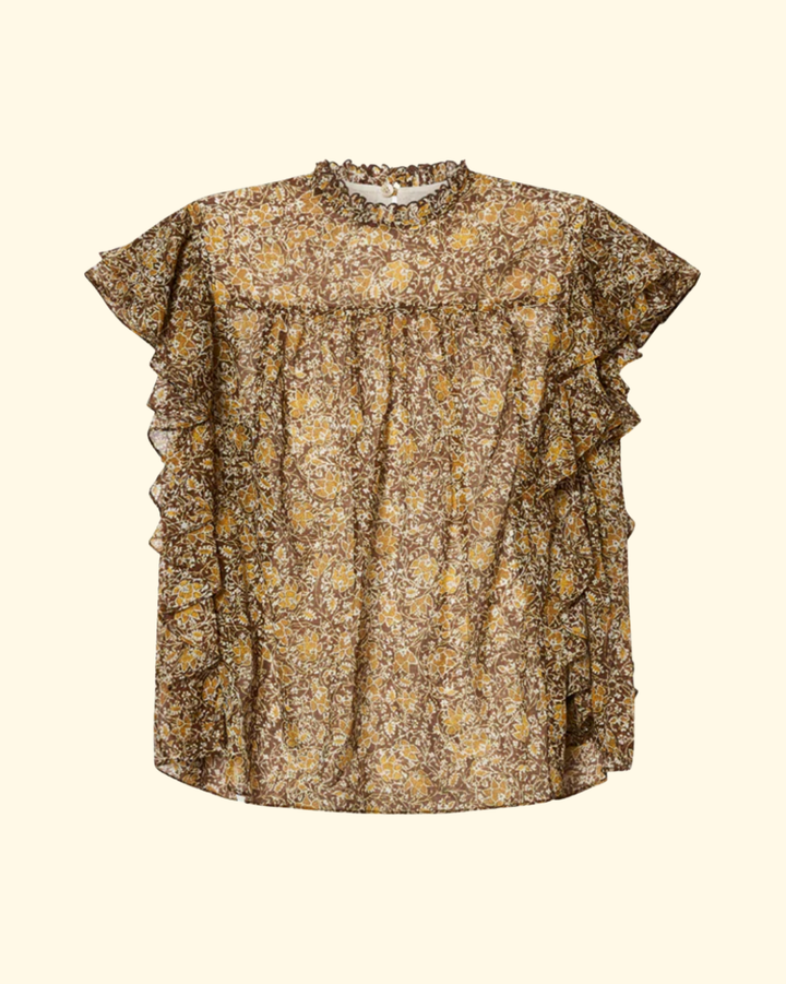 Daliyane Blouse | Khaki