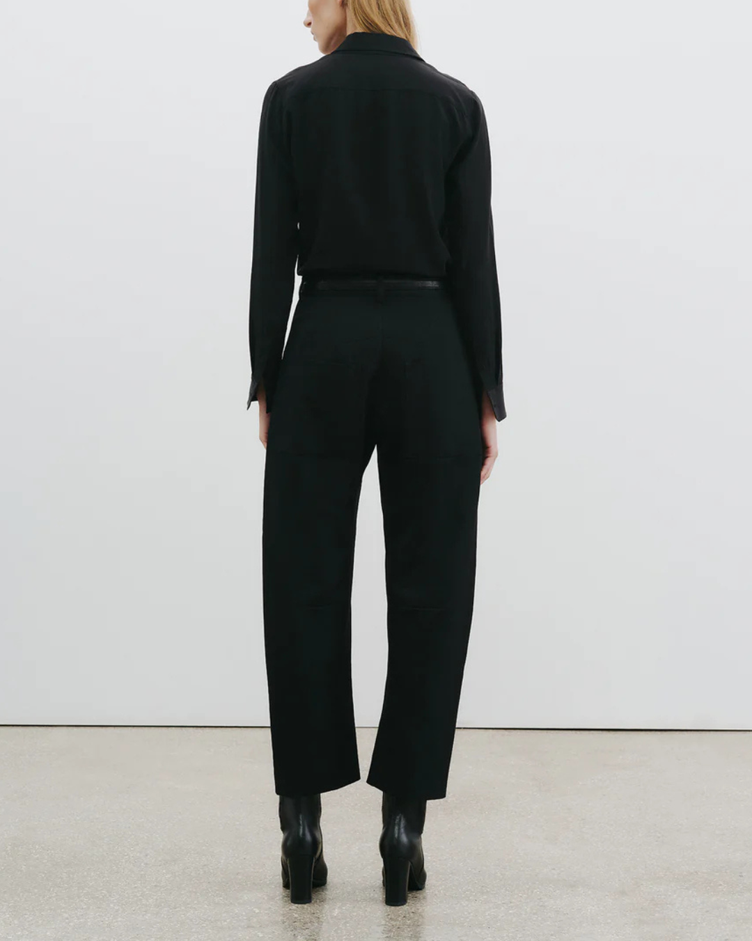 Shon Wool Pant | Black
